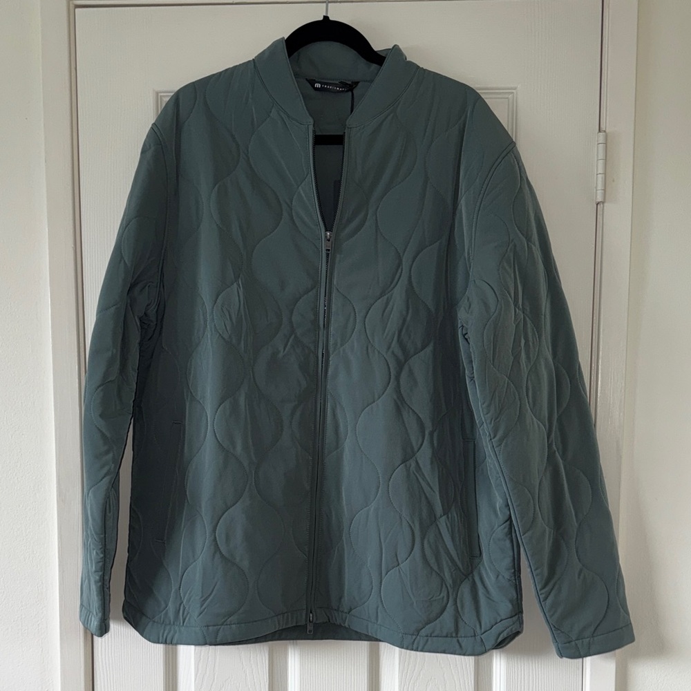 Travis Mathew Come What May Jacket - Balsam Green - XL